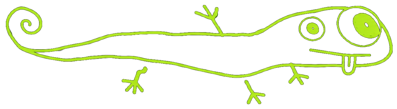 Barry the radioactive salamander